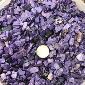 100g Prírodné Ideálny Charoite Jewel crystal štrku leštené surové drahokam kremičitý štrk rock darčeky pre uzdravenie