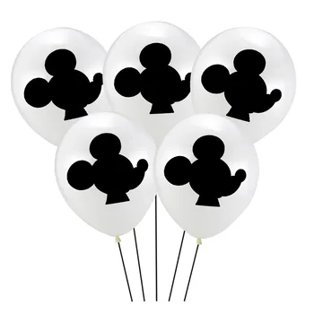 10pcs Mickey Mouse Strany Latexové Balóny Dospelých Narodeninovej Party Dekorácie deti Globos Cumpleanos Infantiles Baby Sprcha Dodávky