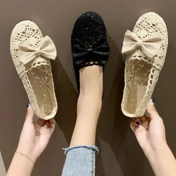 V lete roku 2020 nové dámske topánky wild oka topánky kórejský čipky módy sexy luk sandále