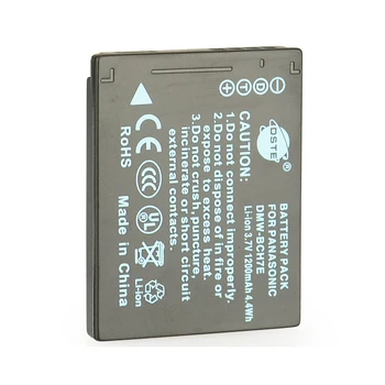 DSTE DMW-BCH7E Nabíjateľná Batéria pre Panasonic DMC-FP1/FP2/FP3/FT10/TS10 Kamery