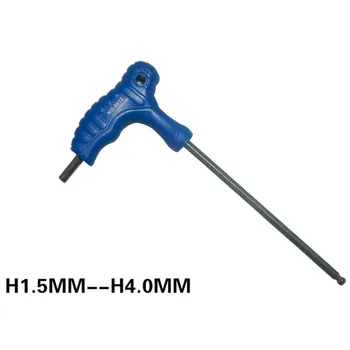 H1.5/H3/H5 T-Rukoväť Imbusový Kľúč Loptu Tip Hex Hexagon Kľúča Oprava Ručného Náradia
