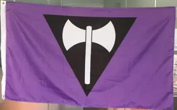 LGBT Lesbickej hrdosti vlajkou 3'x5' s Rainbow Vlajka Polyester Banner