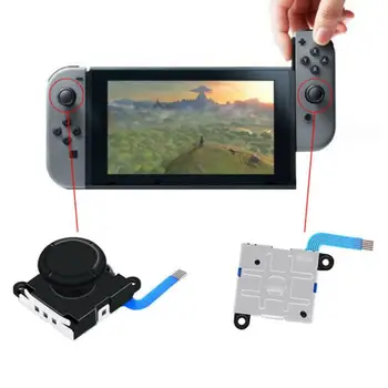 Pre Nintendo Prepnúť Regulátor Analógový Ovládač Stick Rocker Nahradenie 3D Analógový Ovládač Palec Palice Senzor Náhrady