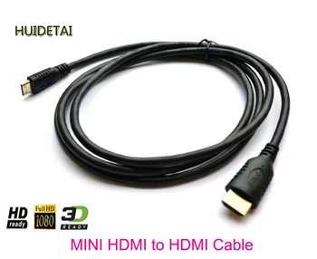 Mini HDMI na HDMI kábel 1,5 m pre Nikon D600 D3200 D3100 D5200 Digitálny SLR Fotoaparát