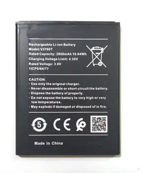 New vysoká kvalita 2800mAh V3760T externú batériu pre Nokia V3760T mobilný telefón