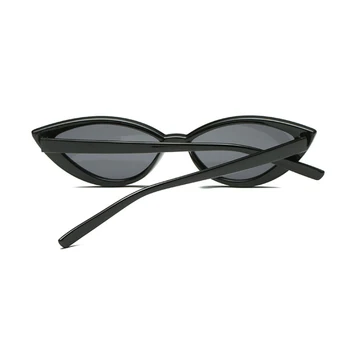 Nový Vintage Čierna Mačka Očí, slnečné Okuliare Ženy Módnej Značky Dizajnér Zrkadlo Malé Rám Cateye Slnečné Okuliare Pre Ženy Odtiene UV400