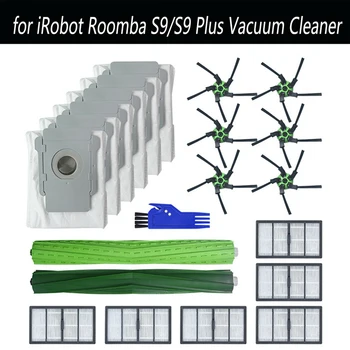 1 ks HEPA Filter+Navi&Bočné Kefa Pre IRobot Roomba S9 (9150) S9 Plus (9550) Cleaner