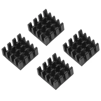 4 sady Chladiaci Kit Difúzie pre Raspberry Pi B+, Pi 2 B Y011
