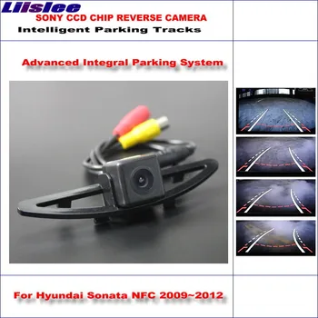 Liislee Inteligentné parkoviská Skladby Auto Zadná Kamera Pre Hyundai Sonata NFC 2009~2012 Zálohovanie Chodu NTSC / RCA AUX HD SONY