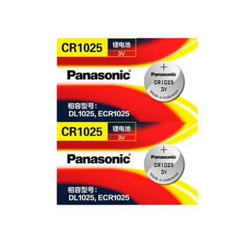 20pcs/veľa Nových Originálnych Panasonic CR1025 CR 1025 3V Lítiová gombíková Batéria gombíkovej Batérie