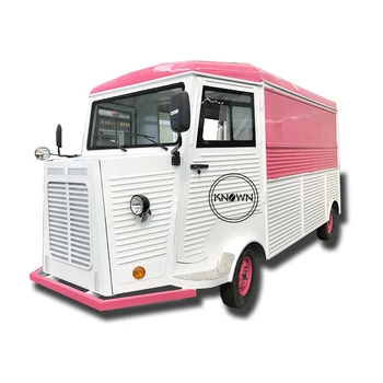 Strieborná farba Elektrické potravín košíka Mobile display potravín košíka gelato ice cream barel košíka