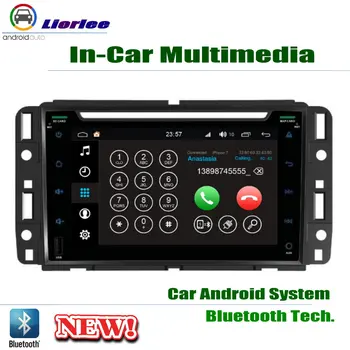 Auto DVD Prehrávač Pre Chevrolet Traverz 2008~2012 IPS LCD Displej GPS Navigačný Systém Android, Rádio Audio-Video, Stereo