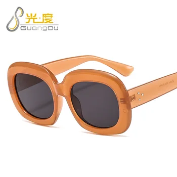 2020 Retro oválne slnečné Okuliare Ženy Dizajn Značky Vintage Rám Šošovky, Slnečné Okuliare Odtiene oculos feminino gafas de sol mujer