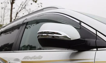 Vysoká kvalita ABS Chrome Auto Spätné Zrkadlo pokrytie Čalúnenie Pás Pre Honda CRV