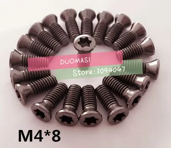 10pcs M4.0*8mm CNC lathe tool spare screws Torx screws
