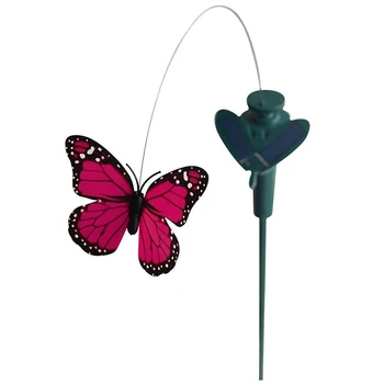 2x Tanec Kreatívne hračky na záhradné náradie Záhradné kosačky na Kvetináč Kvetinové záhony Dekorácie, ozdoby, farba Bežal (solárny motýľ)