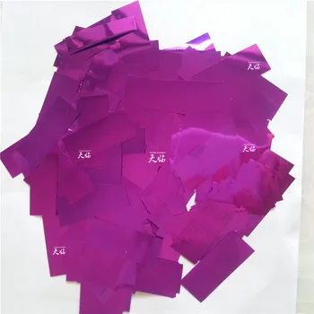 Doprava zadarmo, 5KG/, veľa farieb Voliteľné Tvar Obdĺžnika konfety papier na konfety dialo stroj & Konfety Stroj