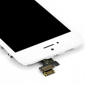 Trieda AAA+++ Displej Pre iPhone 5S SE 5 5C Dotykový LCD Displej Digitalizátorom. Montáž Kompletnej Výmeny Náhradných Dielov + Tvrdené Sklo