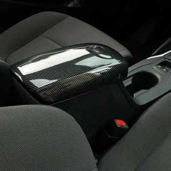 Carbon Fiber stredovej Konzoly Kryt lakťovej opierky lakťová opierka Okno Panel Výbava pre Toyota Corolla 2019 2020 Auto Styling