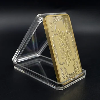 USD 10000 Dolár Zlata 24k Gold Bar Americký Kovové Mince, Zlatý Bary USD