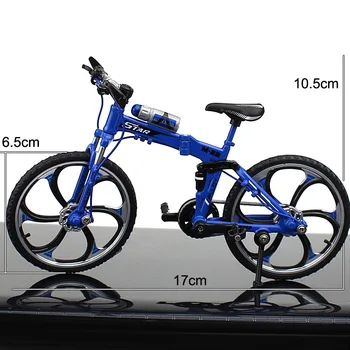 Nové kreatívne zliatiny model simulácie požičovňa ozdoby mini požičovňa hračiek zjazd na horských bicykloch model hračka darček