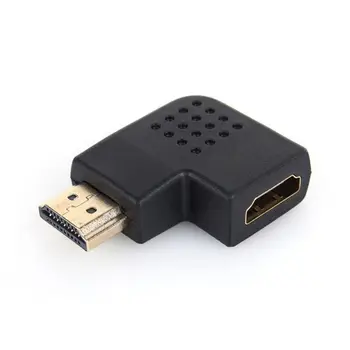 HDMI Kábel, Adaptér, Meniče 270/90 Stupňový Uhol HDMI Samec na HDMI Žena pre HDTV 1080P Káblový Adaptér Converter Extender