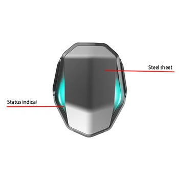 Bluetooth Prijímač 3D Stereo Surround Zvuk Bluetooth Adaptér Lavalier 3,5 mm Bluetooth Prijímač