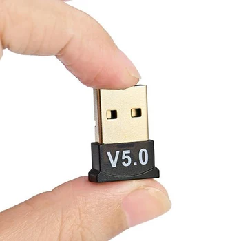 USB Bluetooth 5.0 Bezdrôtový Dongle Adaptér Adaptér 5.0 Reálne PC Prijímač Stereo Prijímač, Adaptér Bluetooth Vysielač