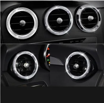 Auto Styling klimatizácia Zásuvky Kryt Výbava Pre Mercedes Benz C Trieda W205 GLC X523 Triedy Príslušenstvo