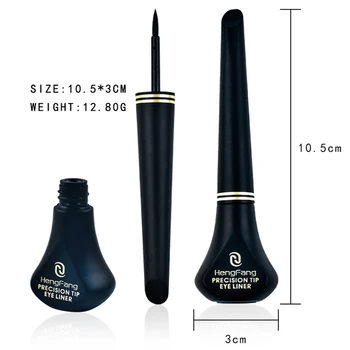 1 ks Čierna Dlho-trvajúce Nepremokavé Očné linky, Liquid Eye Liner Pen Ceruzka make-up, Kozmetické Krásy Nástroj na Jednoduché Použitie Drop Shipping