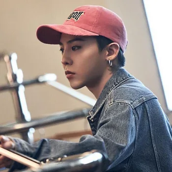 G-Dragon List Výšivky Šiltovku Bežné Módny Klobúk Ulici Spp Nakupovanie Spp Cestovné Spp