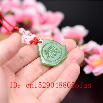 Prírodné Zelené Čínske Jade Plachetnici Prívesok Achát Náhrdelník Kúzlo Šperky Vyrezávané Amulet Módne Doplnky, Darčeky pre Ženy, Mužov