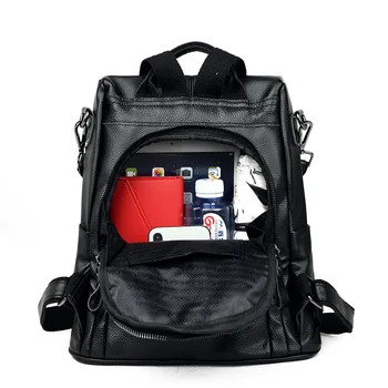 Bagpack Ženy pravej Kože Batoh Dizajnér Anti-theft Ramien Pre Ženy Späť Pack Školské Tašky na Cestovanie Pre Dospievajúce Dievčatá