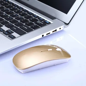 2400 DPI 4 tlačidlová Optická USB Wireless Gaming Mouse Myší Prenosné Ergonomické Tichý Počítač PC, Notebook Príslušenstvo GD