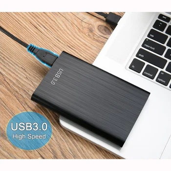 USB3.0 Pevného Disku Box pre 2.5 Palcový HDD SSD Mechanické Pevnej Hliníkovej Zliatiny Mobile Pevného Disku Box