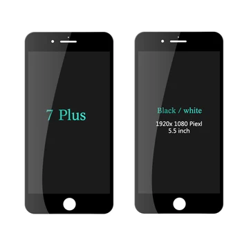 AAA+++ 7Plus LCD displej Pre iPhone 7PLUS LCD S 3D Sily Dotykový Displej Montáž Náhradné Displej Č Mŕtvy Pixel Doprava Zadarmo