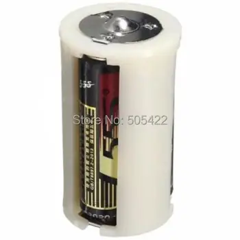 50pcs/veľa Paralelných AA D Batérie Adaptéry Držiteľ 1,5 V Výstup Prípade Box 3 AA 1 D Prevodník