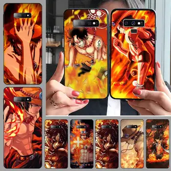 Anime Jeden Kus Ace Telefón puzdro Pre Samsung Galaxy S5 S6 S7 S8 S9 S10 S10e S20 okraji plus lite