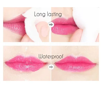 Hydratačná Dlho-trvajúce Jelly Kvet Rúž, make-up Teplota Zmeniť Farebné Pery Blame Ružové Transparentné Veľkoobchod