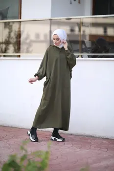 Ženy Dlhé Šaty Moslimských Župan turecké Oblečenie Pre ženy Európskej Oblečenie Marocký kaftan Marocký tagine jeseň Odev eid