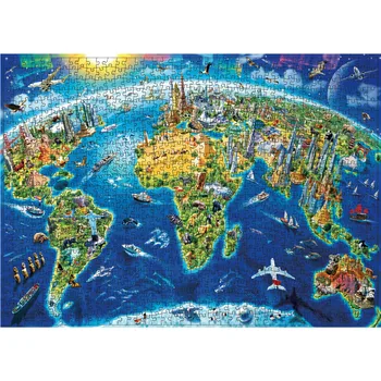 Zviera Puzzle 1000 Kusov Papiera Bielej Karty, Puzzle Vlastné Zahraničného Obchodu Pár Puzzle Pre Dospelých Fantázie Hračka