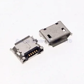 50pcs 6.4 mm PONORTE Nohy Micro 5P USB Konektor Konektor data port Pre Gionee Lenovo A366T A60 a288t A500 A750