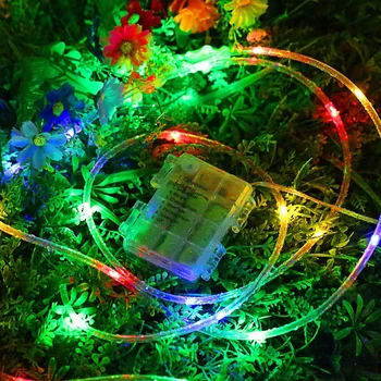 LED Lano Svetlá na batériový Nepremokavé 33ft String Osvetlenie s Diaľkovým Časovača Firefly Svetlá Stmievateľné Rozprávkových Svetiel