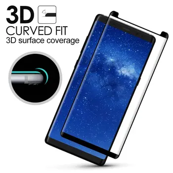 3D 9H Tvrdeného Skla Pre Samsung Galaxy S8 S9 Plus Screen Protector Ochranná Fólie Pre Samsung Galaxy S8 S9 Plus Poznámka 8 Sklo