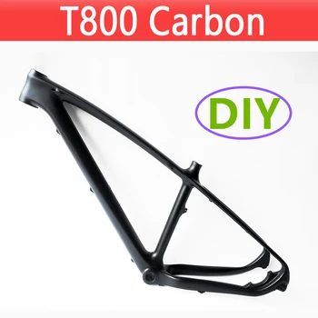 EARRELL č logo T800 karbónový mtb rám 27.5 er karbónový mtb rám uhlíka mountain bike rám 135*9mm bicykel rám časť 15inch