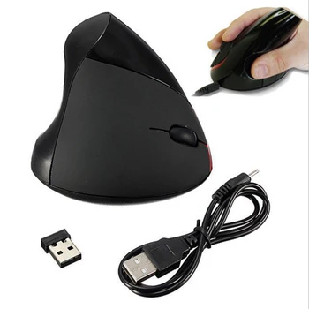 Univerzálny 1600DPI USB2.0 5 Tlačidiel Stojí Káblové Vertikálne Bezdrôtová Ergonomická Myš Optická Myš Bluetooth, POČÍTAČ/Počítač Accessor