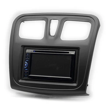 9 Auta Fascia Audio Navigácia Montáž Adaptéra Panel DVD Rám Palubnej dosky na Renault Sandero / SYMBOL-2017