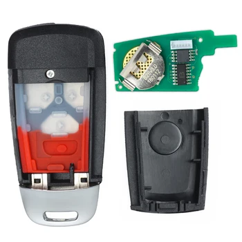 Keyecu Inovované Flip Diaľkové príveskom, 433MHz ID46 v roku GMC Chevrolet FCC ID: M3N-32337200