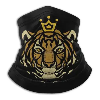 Pravda, Tiger Kráľ-Cool Retro Tiger Ilustrácia Mikrovlákna Krku Teplejšie Bandana Šatka Masku Na Tvár Joe Exotické Tiger Kráľa, Aby