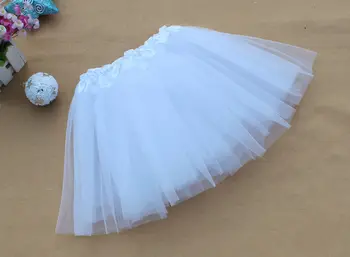 Dospelé Ženy, Dievča Princezná Pettiskirt Organza 3 layere Strany Balet Tutu Sukne Prom Mini bublina sukne 17 Farieb